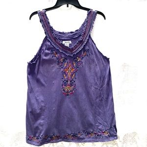 Adobe Star embroidered shirt